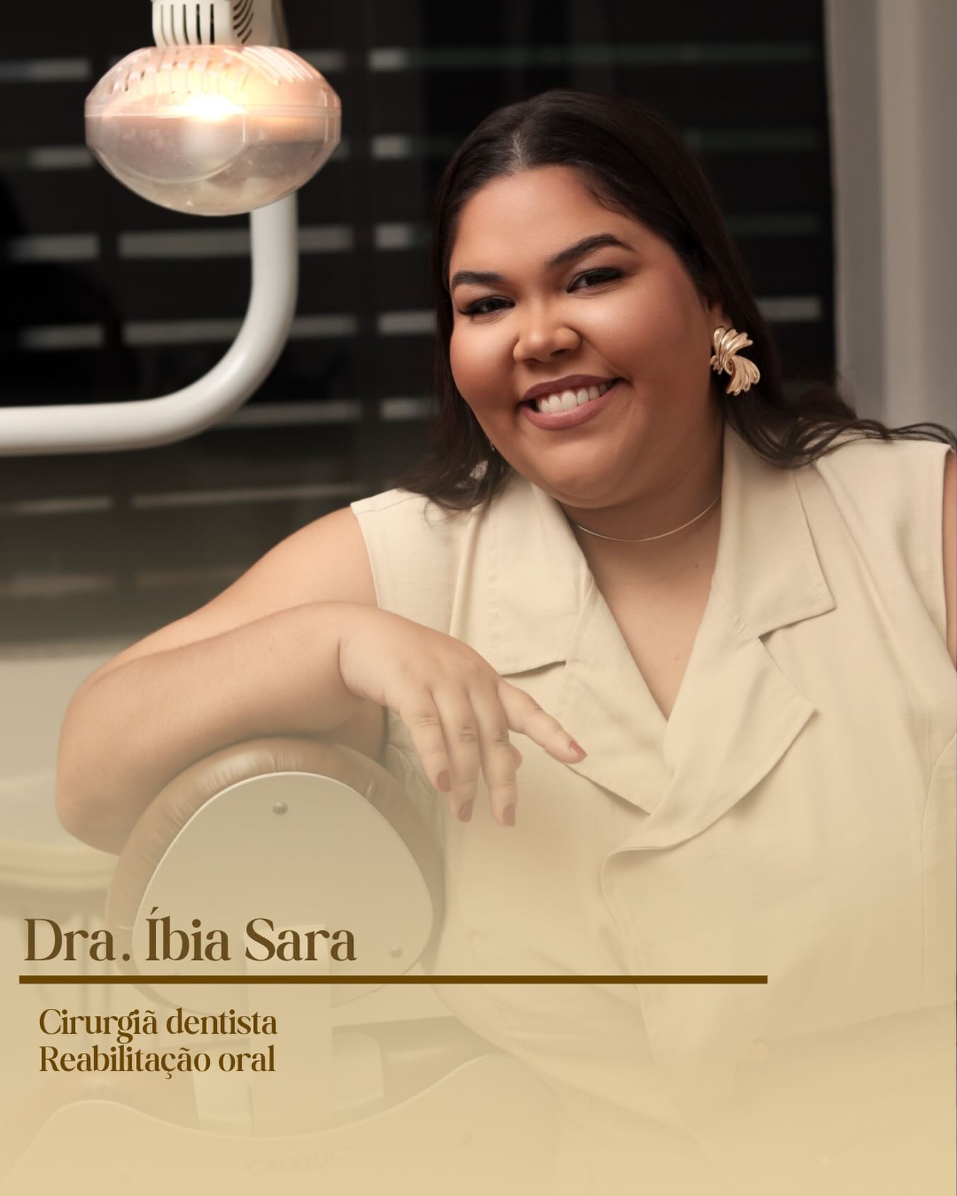 Dra. Íbia Sara — cirurgiã dentista, reabilitação oral